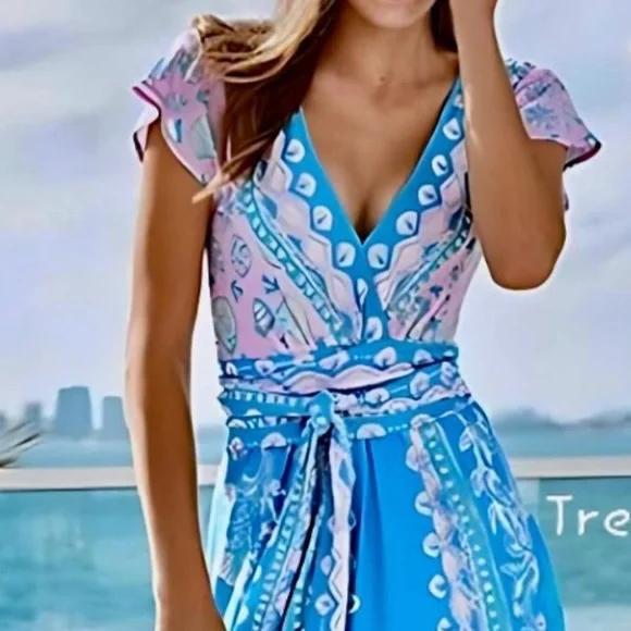 Lilly Pulitzer Esmarella Maxi - size large